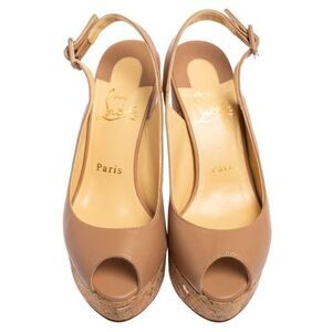 Christian Louboutin - Donna Anna 120 Napa Red Sole Sandals